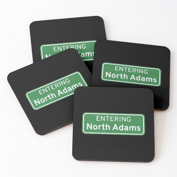 Item preview, North Adams Massachusetts Street Sign designed and sold by allcitymetro.