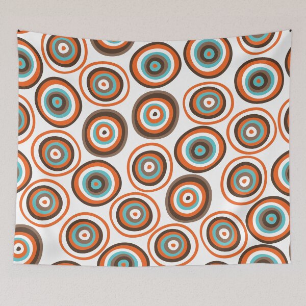 Item preview, Mid Century Modern Geometric Circles Pattern designed and sold by SwePattern.