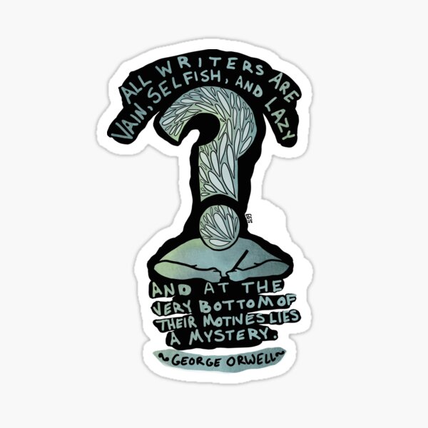 On Writers Sticker