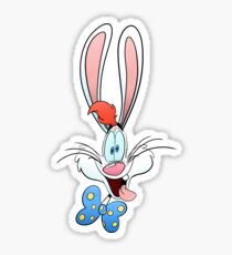 A Happy Hare Sticker