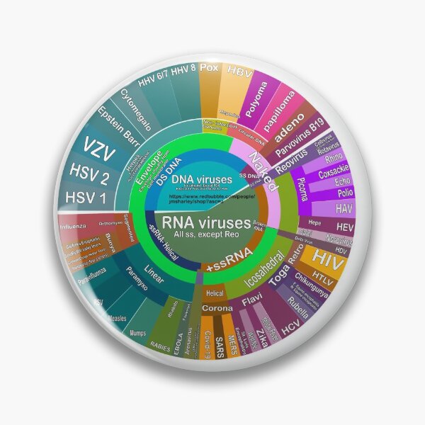 Item preview, Virus Classification Sticker Study Aid designed and sold by jmsharley.