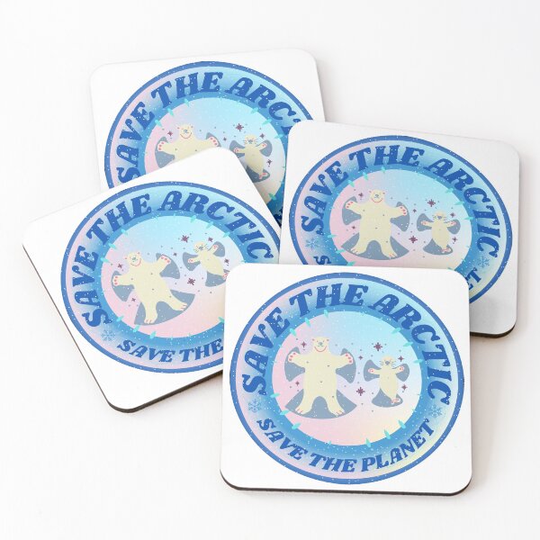 Item preview, Save the arctic with polar bear and seal global warming designed and sold by My-Queens-Store.