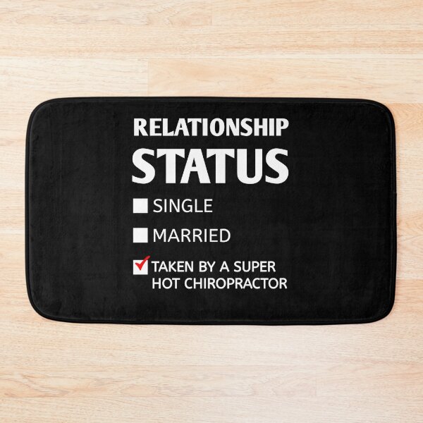 Item preview, Relationship Status Taken by Super Hot Chiropractor Gift,alternative medicine,Chiropract student teacher trainer  designed and sold by Essakhi12.