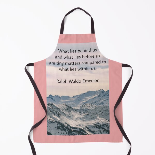 Item preview, What lies behind us and what lies before us are tiny matters compared to what lies within us, Ralph Waldo Emerson designed and sold by Pelikancrazy.
