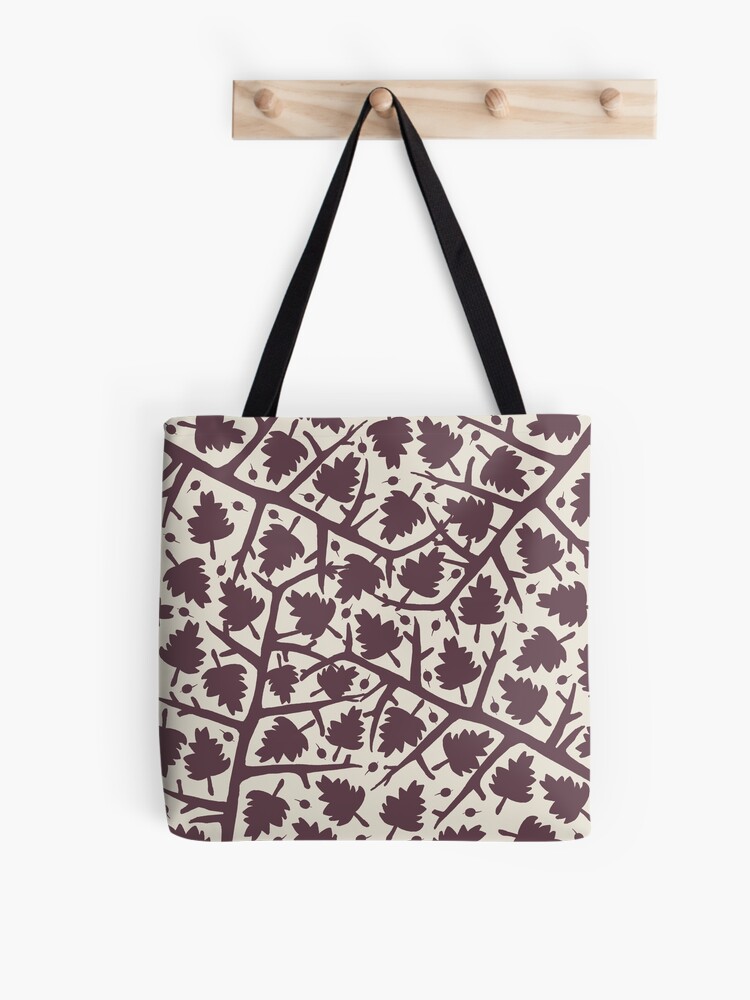 Thumbnail 1 of 2, Tote Bag, Hawthorn Tree pattern designed and sold by GillianAdams.