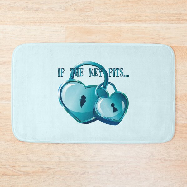 Item preview, If the Key Fits...(Aqua) designed and sold by PawsitiveMum.