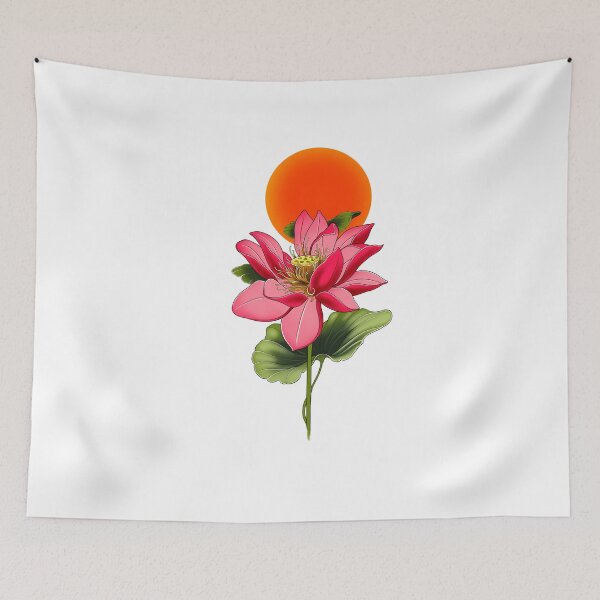Item preview, Lotus flower art designed and sold by NicolasDurand.