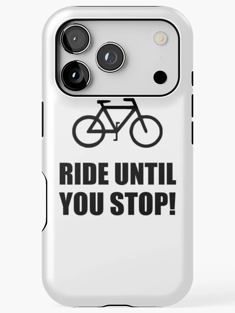 Thumbnail 1 of 4, iPhone Case, Bike Ride Until Stop designed and sold by TheBestStore.