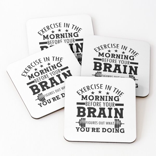 Item preview, Exercise In The Morning, Before Your Brain Figures Out What You`re Doing designed and sold by WiBto.