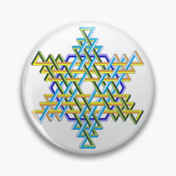 Item preview, Kolam Meets Penrose - B designed and sold by iamAjitDeshmukh.