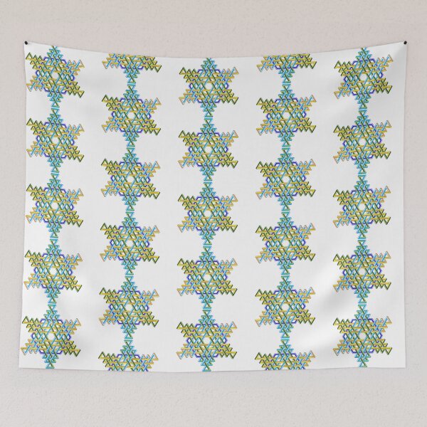 Item preview, Kolam Meets Penrose - B designed and sold by iamAjitDeshmukh.