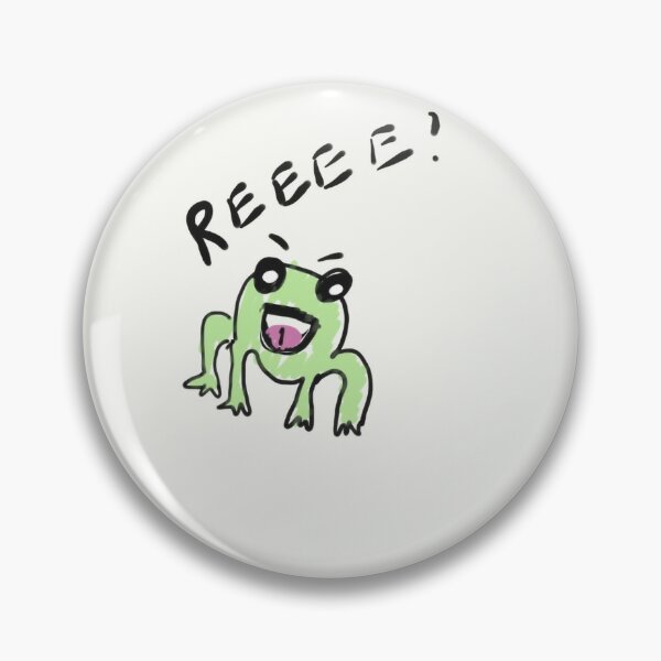 Mad Comics Frog Pin