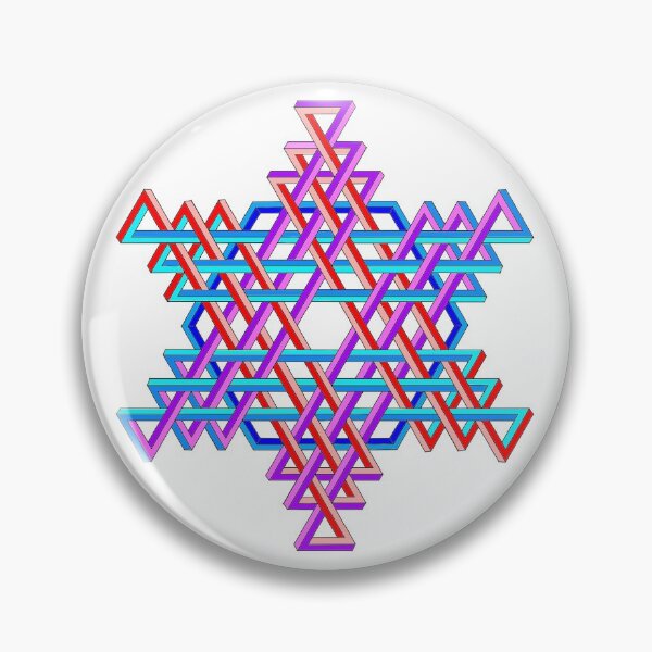 Item preview, Kolam Meets Penrose - R designed and sold by iamAjitDeshmukh.