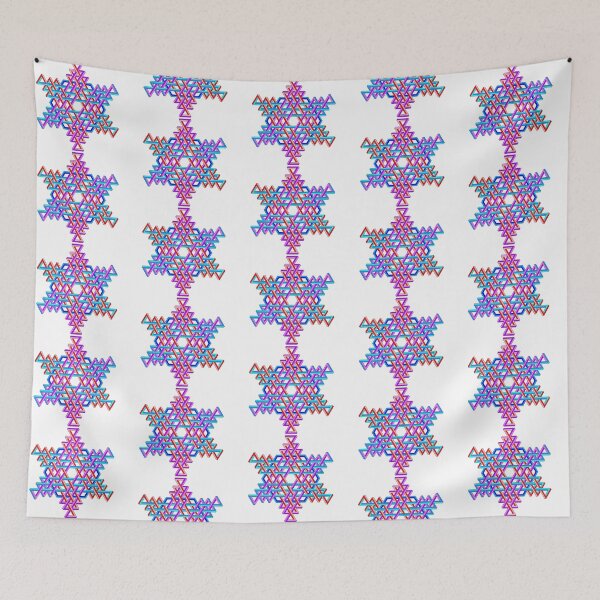 Item preview, Kolam Meets Penrose - R designed and sold by iamAjitDeshmukh.