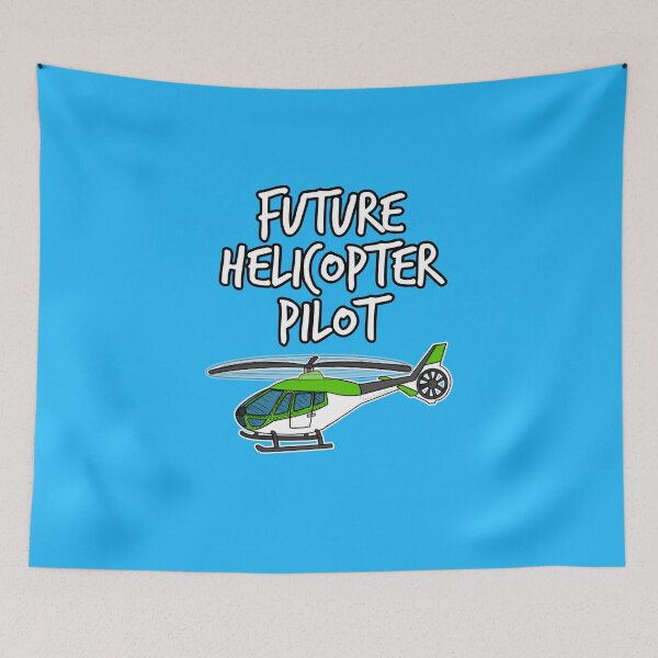 Item preview, Future Helicopter Pilot Doodle (Green) designed and sold by doodlerob.