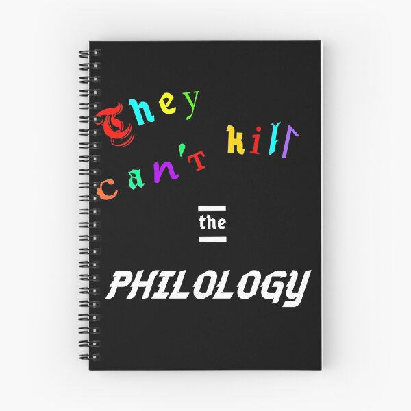 Item preview, They Can't Kill The Philology designed and sold by Golemware.