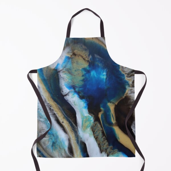 Item preview, Gold Ocean - Abstract Resin Art designed and sold by Skyler Orion X.