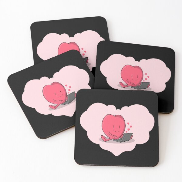 Item preview, Heart On Laptop for Valentine's Day designed and sold by Rebend.