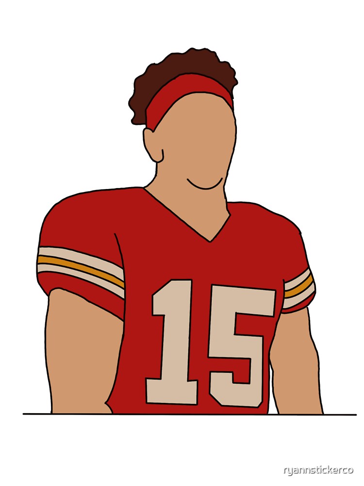 Patrick Mahomes Jersey Stickers for Sale