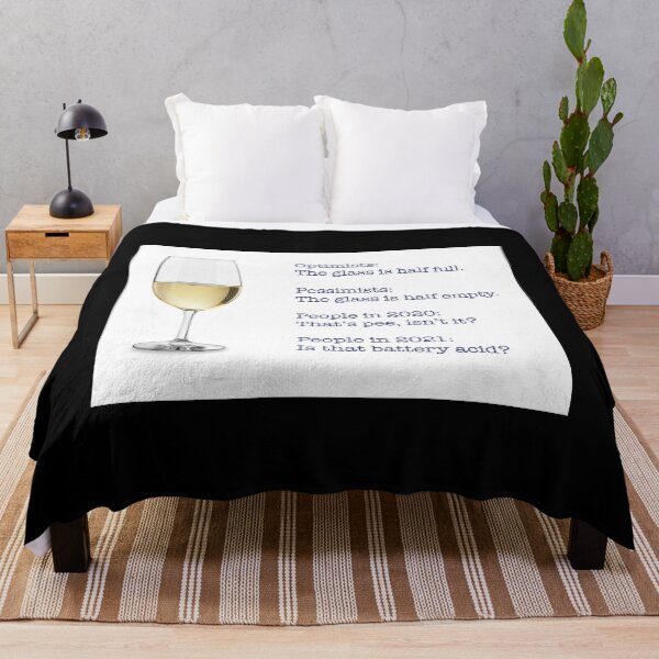 Item preview, Optimists glass half full, pessimists glass half empty, people in 2020 that’s pee isn’t it, people in 2021 is that battery acid designed and sold by The Snarky Psychologist.