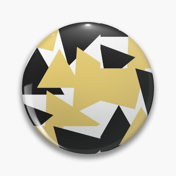 Item preview, Black & Gold Geo Graphic Pattern designed and sold by LittleIconShop.