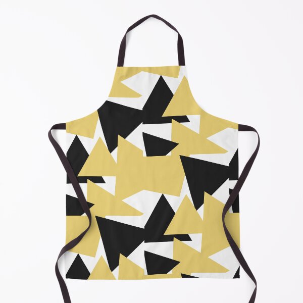 Item preview, Black & Gold Geo Graphic Pattern designed and sold by LittleIconShop.