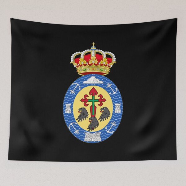 Item preview, santa cruz de tenerife flag coat of arms designed and sold by Original1977.
