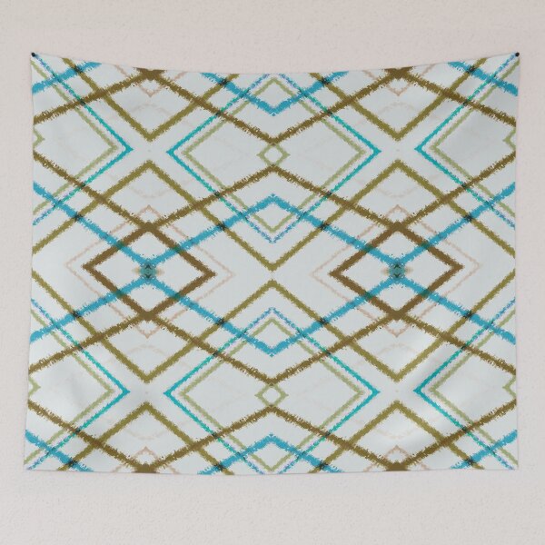 Item preview, Intersecting Diamonds Motif Pattern Version 2 designed and sold by DFLC Prints.