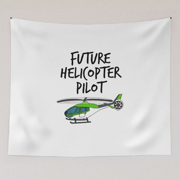 Item preview, Future Helicopter Pilot Doodle (Green) designed and sold by doodlerob.