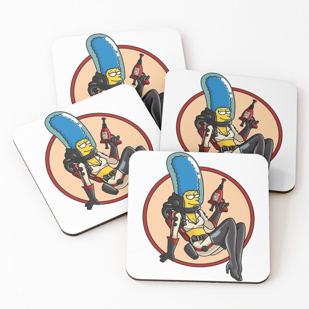 Item preview, Coasters (Set of 4) designed and sold by Rachdoestattoos.