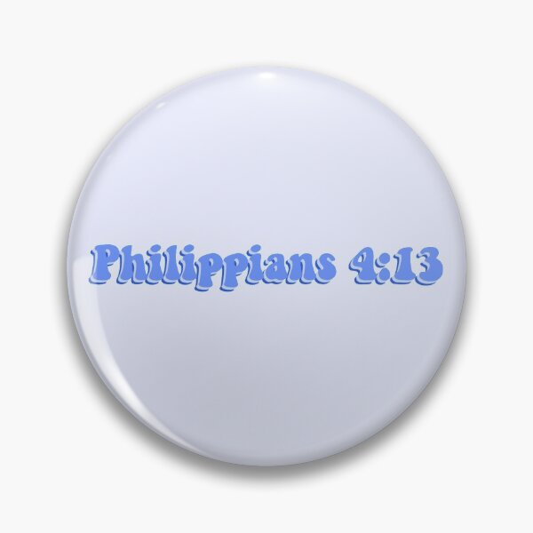 Item preview, Copy of Philippians 4:13 Blue designed and sold by Rachel Grace.