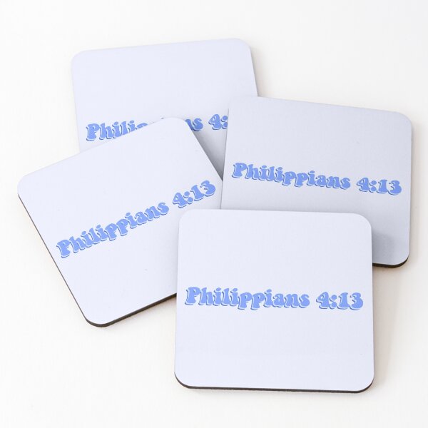 Item preview, Copy of Philippians 4:13 Blue designed and sold by Rachel Grace.