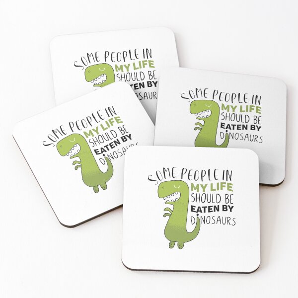 Item preview, Dinosaurs Eating People - Funny Cute Dino Lover Quote designed and sold by Scratches Tees.