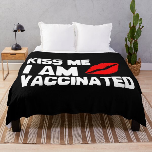 Item preview, Kiss me I am vaccinated designed and sold by Statim.