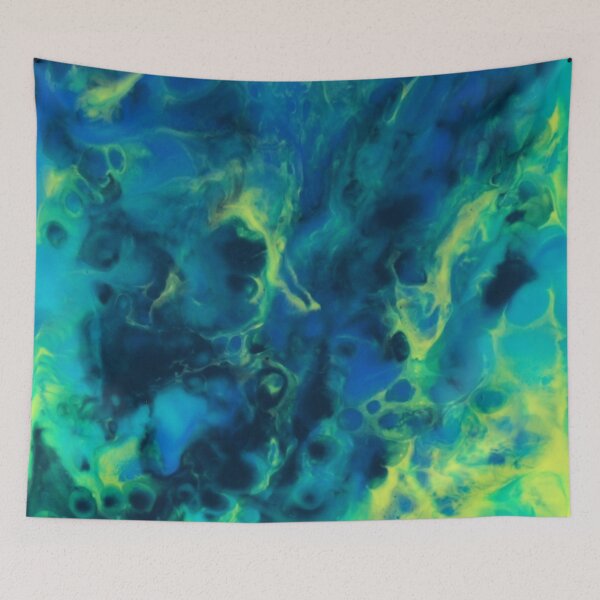 Item preview, Lake 2 - Abstract Resin Art designed and sold by Skyler Orion X.