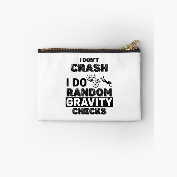 Item preview, Gravity Checks Cycopath - Funny Cycling Lover Pun designed and sold by Scratches Tees.