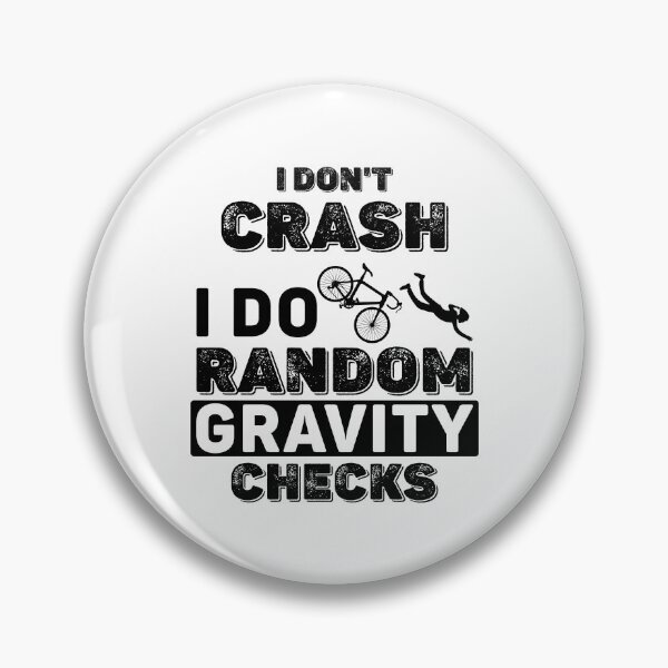 Item preview, Gravity Checks Cycopath - Funny Cycling Lover Pun designed and sold by Scratches Tees.