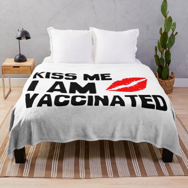 Item preview, Kiss me I am vaccinated designed and sold by Statim.