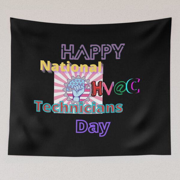 Item preview, National HVAC Technicians Day designed and sold by Viktor Kabbach.