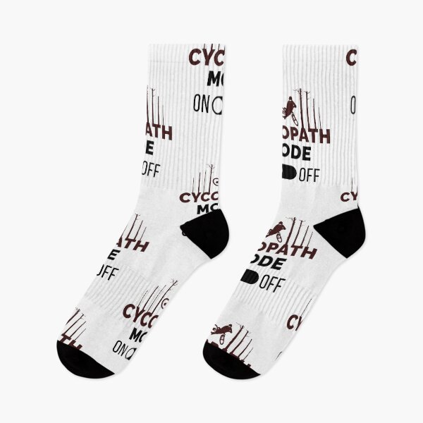 Item preview, Cycopath Mode - Funny Cycling Lover Pun designed and sold by Scratches Tees.