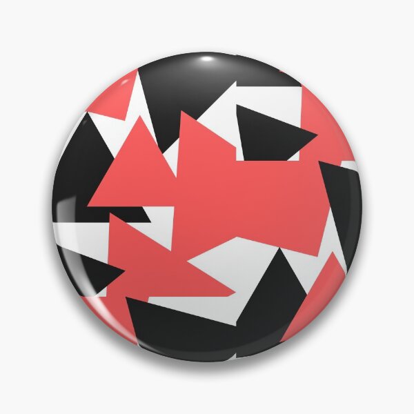 Item preview, Black And Pink Geo Graphic Pattern designed and sold by LittleIconShop.