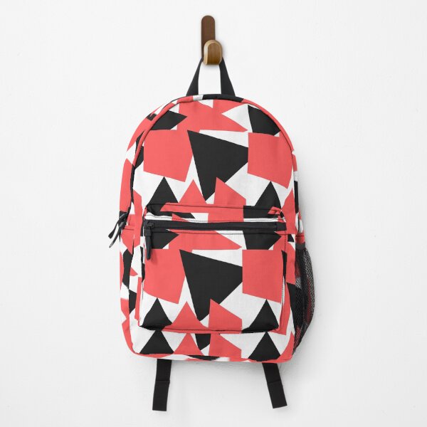 Item preview, Black And Pink Geo Graphic Pattern designed and sold by LittleIconShop.