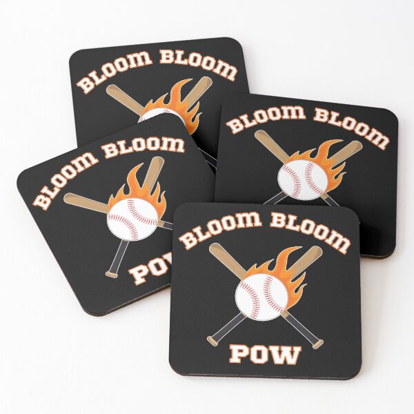 Item preview, THE BOYZ Bloom Bloom Pow Cute Retro Baseball Lyrics designed and sold by SugarSaint.