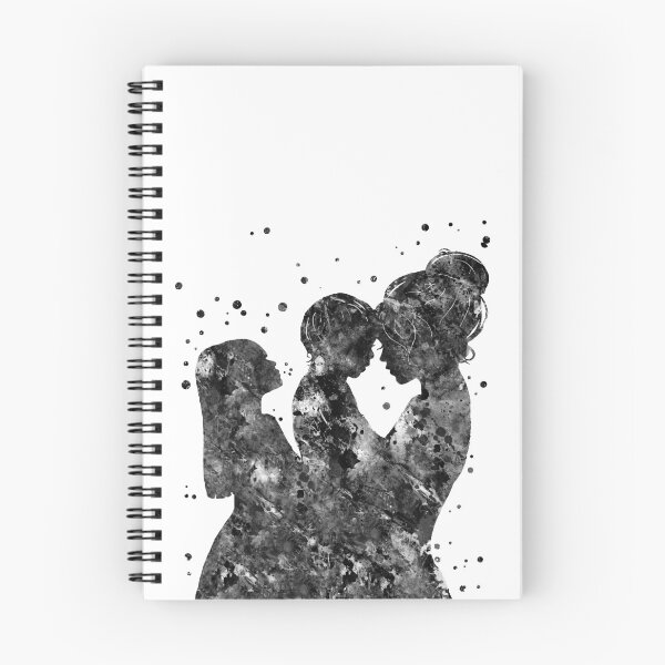 Item preview, Mother, daughter, son designed and sold by Rosaliartbook.
