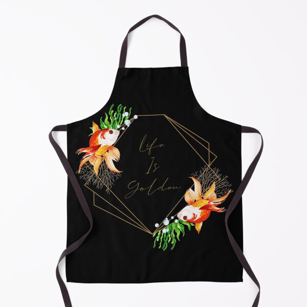 Item preview, Goldfish Geometric Fish Keepers Life Is Golden designed and sold by JRRTs.
