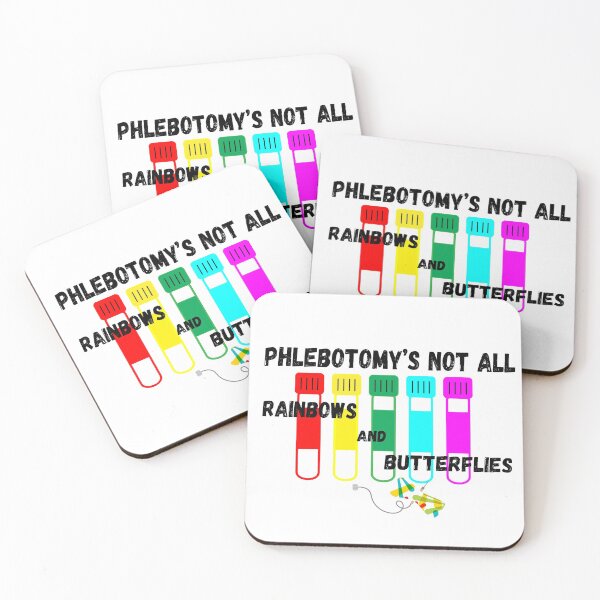 Item preview, Phlebotomy, Not All Rainbows and Butterflies, Phlebotomist, Lab designed and sold by TroveLogic.