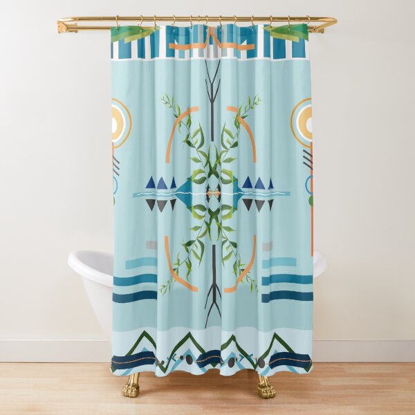 Item preview, Colorful boho style pattern designed and sold by Doucheka.