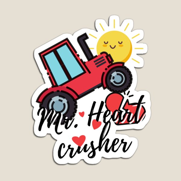 Item preview, Mr. Heart Crusher | Camión de San Valentín designed and sold by 68Peach.