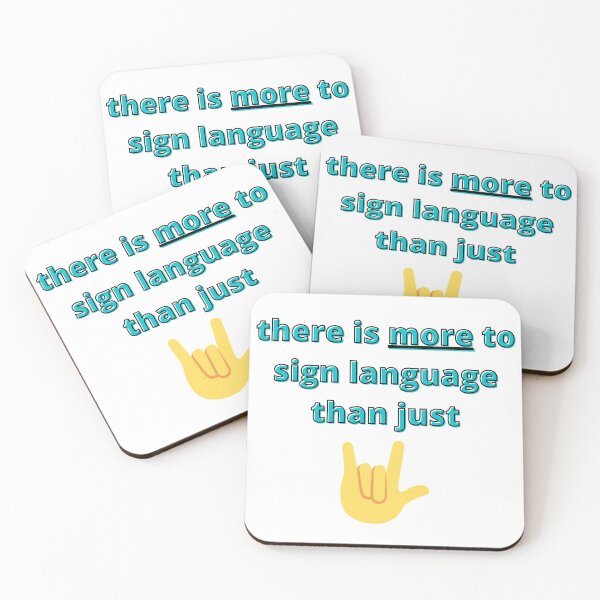 Item preview, There is More to Sign Language Than Just "I Love You" designed and sold by kenwaylights.