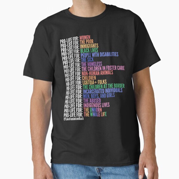 Item preview, Pro-Life For The Whole Life designed and sold by TakeFeminismBck.